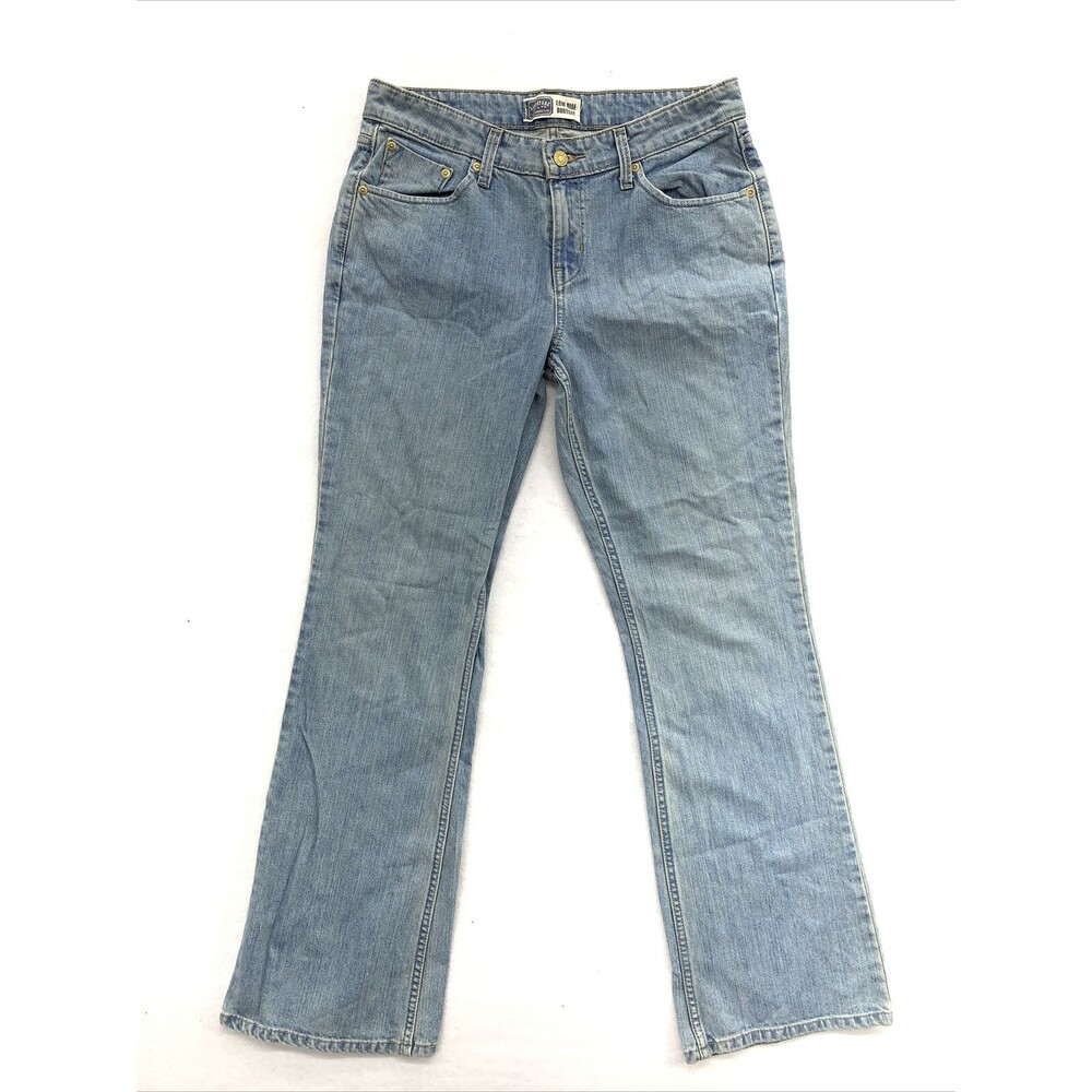 Levi Strauss Womens Denim Jeans Size 10M Light Classic Wash Low Rise Bootcut